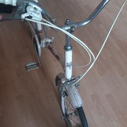 selling fold up push bike in realy good condition
