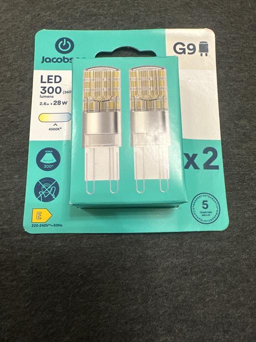 Buy & Sell Notting Hill West London - Photos for G9 NEUTRAL WHITE 2 PACK LIGHT BULBS
