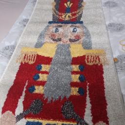 Brand New Nutcracker carpet Runner Brought for £25.00 From Dunelm. still in the Wrapper never opened. I brought 2 but only used the one. Definitely NO OFFERS