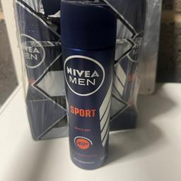 NIVEA MEN SPORT 48H QUICK DRY 
£1.50 each 45 available £40 
PICK UP ONLY FROM N3