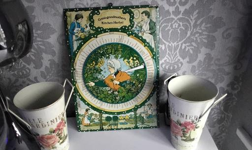 Buy & Sell West Midlands Birmingham - Photos for Old tin plate great grandmothers kitchen sign