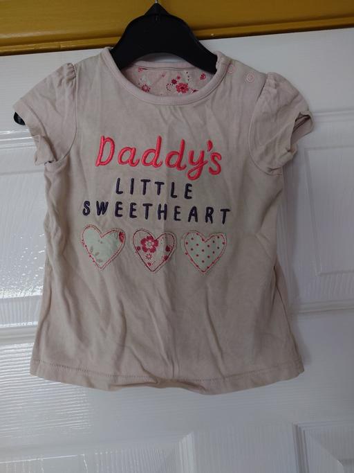 Buy & Sell Leicestershire Charnwood - Photos for Baby girls daddy top size 6-9 months