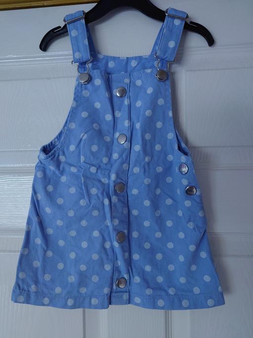 Buy & Sell Leicestershire Charnwood - Photos for Girls blue dungaree dress size 2-3 years