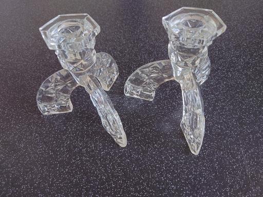 Buy & Sell Leicestershire Charnwood - Photos for 2 glass candle holders