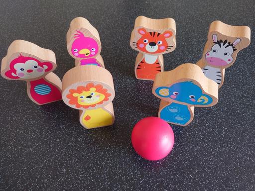 Buy & Sell Leicestershire Charnwood - Photos for Kids wooden skittles toy