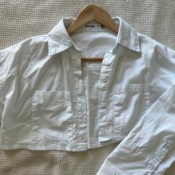 Missguided Cropped Shirt