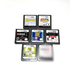 Nintendo Ds Games Cartridges Bundle, 6 Games Included, All In Working Condition

• No damages
• All work perfectly
• Perfect Birthday Or Christmas Gift
• Cheap Price (No Time Wasters!!)
• Only £2 Per Game!!

(Mario & Sonic At The Olympic Games, High School Musical Makin The Cut, Star Wars 2 The Original Trilogy, Monster Trucks, Hamsterz, Ben 10 Protector Of The Earth)