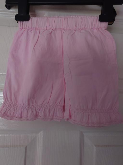 Buy & Sell Leicestershire Charnwood - Photos for Baby girls pink shorts size 9-12 months