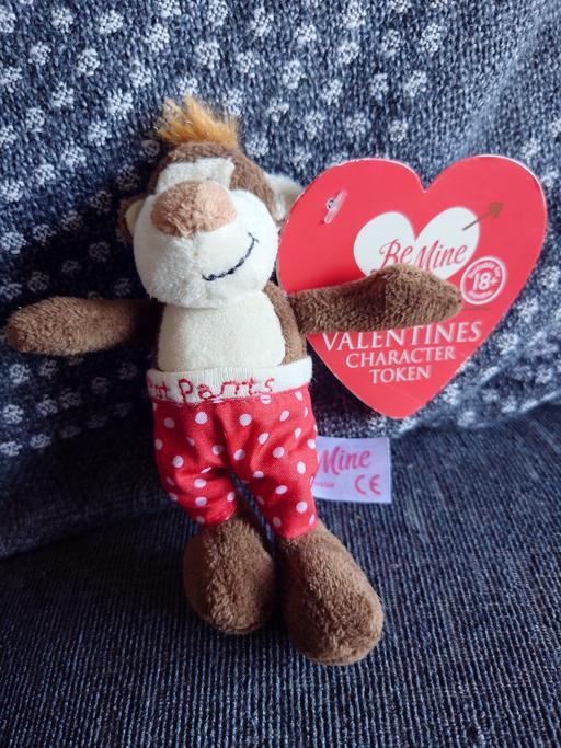 Buy & Sell Leicestershire Charnwood - Photos for Small valentine monkey soft toy