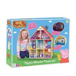 Brand new pepper pig wooden house I have the box and joined it up but my daughter is not interested in it never played with it.

 Quick sale as i am moving thank you