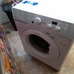 white indesit washing machine. to my knowledge it's working pipe was blocked but now unblocked. collection only. free to collector will be put outside today.