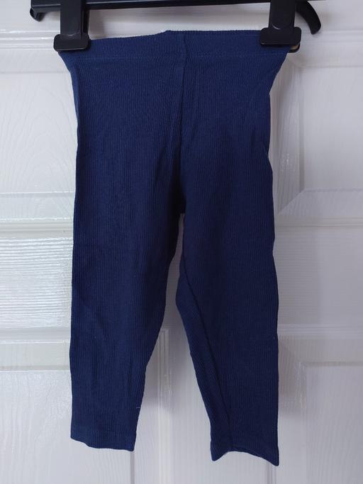 Buy & Sell Leicestershire Charnwood - Photos for Baby girls navy leggings size 9-12 months