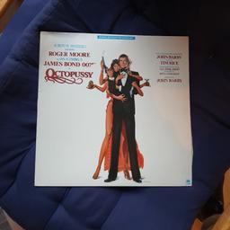 Motion Picture OCTOPUSSY 1st A&M UK LP 1983 ROGER MOORE as 007 JAMES BOND with RITA COOLIDGE

12 inch Vinyl LP

Excellent Condition.

Collectors Item