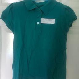 💥💥 OUR PRICE IS JUST £1 💥💥

Preloved girls school polo shirt in green/jade

Age: 5-6 years
Brand: George 
Condition: like new hardly worn

All our preloved school uniform items have been washed in non bio, laundry cleanser & non bio napisan for peace of mind

Collection is available from the Bradford BD4/BD5 area off rooley lane (we have no shop)

Delivery available for fuel costs

We do post if postage costs are paid For (we only send tracked/signed for)

No Shpock wallet sorry