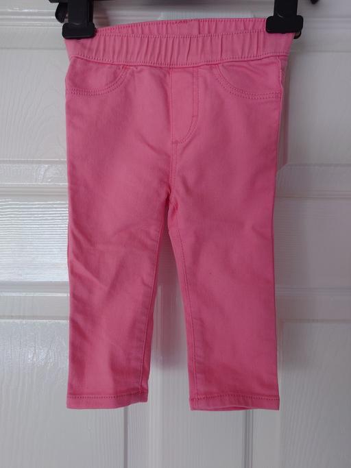 Buy & Sell Leicestershire Charnwood - Photos for Baby girls pink jeans size 6-9 months