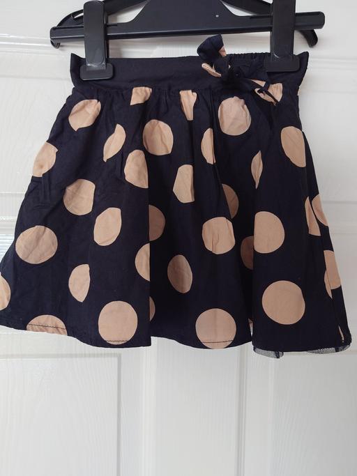 Buy & Sell Leicestershire Charnwood - Photos for Girls black spotty skirt size 2-3 years