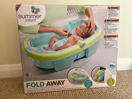 Buy & Sell East London Canning Town - East London - Photos for Summer infant fold away bath tub (like new)