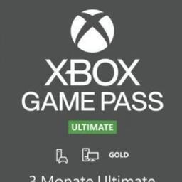 Verkaufe einen Code für eine 3-Monatige Mitgliedschaft Game Pass Ultimate für PC/Xbox.