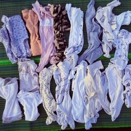 Baby clothes from new born to six months.  Baby grow, baby suit & trousers.  Mix batch of items.

Ideal for new parents starting off, as these would easily be £100+.

Can be posted out for extra.
(Green)