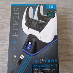 Stealth twin charger dock for PS5
Brand new sealed
Collection is from Whitechapel E1 5RW
Or Limehouse E14 8GP