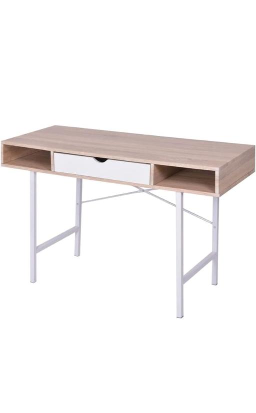 Buy & Sell Greater Manchester Rochdale - Photos for vidaXL Desk with 1 Drawer Oak and White Offic