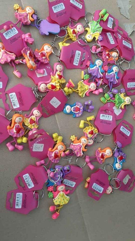 doll keyrings 20p each (been stored) x20 in RM9 London for £0.20 for