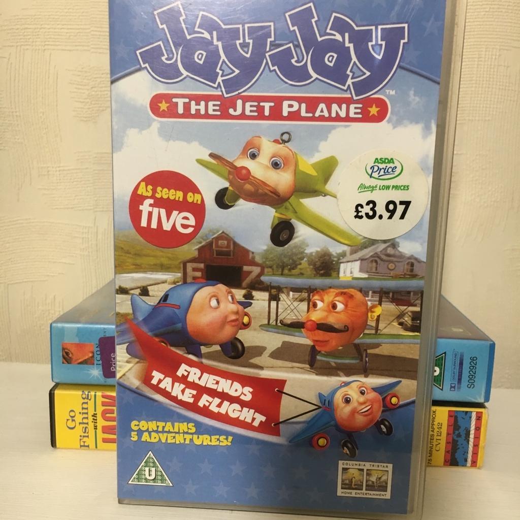 Film/TV - videos - go fishing with Jack charlton - Thomas and the magic railroad - Jay Jay the jet plane - all fully working excellent condition

25p each

Collection or postage

PayPal - Bank Transfer - Shpock wallet

Any questions please ask. Thanks