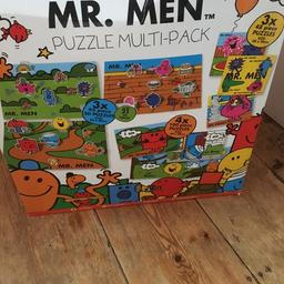 Mr men puzzles

Some are 3d pieces and stand up

I think all pieces are there but haven’t checked 

Any questions please ask