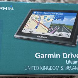 Dedicated Sat Nav with Driver Awareness
Easy-to-use, dedicated GPS navigator with 5.0-inch dual-orientation display
Preloaded with detailed maps of western Europe with free lifetime¹ map updates
Driver awareness features include alerts for dangerous curves, speed changes, fatigue warning, school zone warnings and more
Garmin Real Directions™ feature guides like a friend, using landmarks and traffic lights
Postage via courier 🚚
Smoke & dog free home
Other bundles for sale 
Collect Sidcup