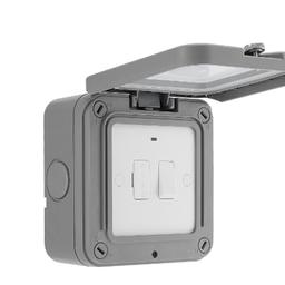 Switched Fused 13A Outdoor Connection Unit.
Ideal for garden, workshop & commercial applications.