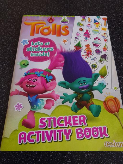 Classes Leicestershire Charnwood - Photos for Trolls sticker activity book