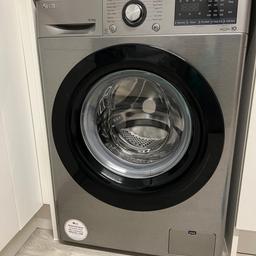 LG graphite washing machine with 1400 spin cycle
10.5 kg capacity
Energy saving Same great washing results but uses less energy
Quickest wash cycle 14 mins
If you forget to add an item you can pause the wash cycle at any time and add said items
Door lock releases instantly
Quite when in use