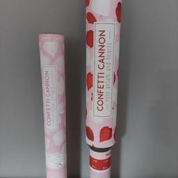 Nicht verwendet

Confetti Cannone klein, weiße Blüten -> 3 €

Confetti Cannone groß, rote Blüten weiße Herzen -> 5,50 €