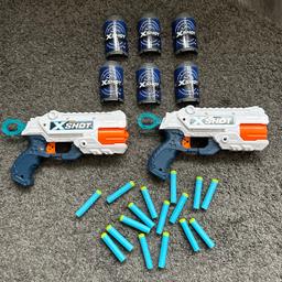 X-shot foam darts guns

Like new

With all the darts included