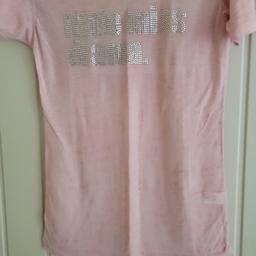 Designer, vintage T shirt from Selfridges. When bought... far too expensive. But lucky you now if you find this. Says L but would fit a medium perfectly. Softly soft fabric, light to wear. Make a statement..... Are you a drama Queen? Let everybody know in sparking crystals. By E.VIL