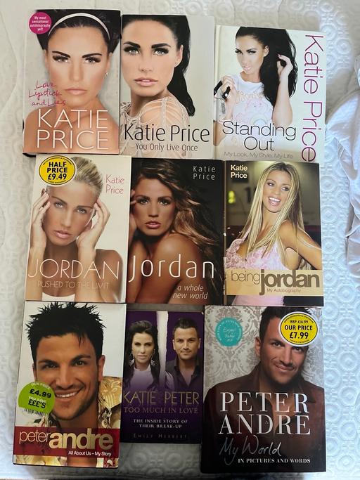 Buy & Sell South East London Croydon - Photos for Katie Price & Peter Andre Books