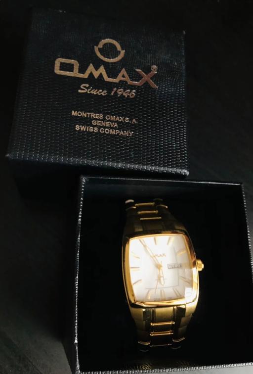 Buy & Sell Greater Manchester Bolton - Photos for QMax Golden Watch Steel and Water Resistant