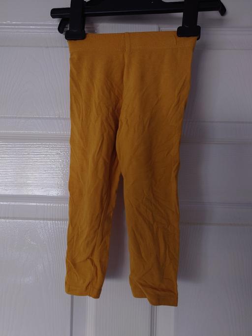 Buy & Sell Leicestershire Charnwood - Photos for Girls yellow leggings size 1½-2 years