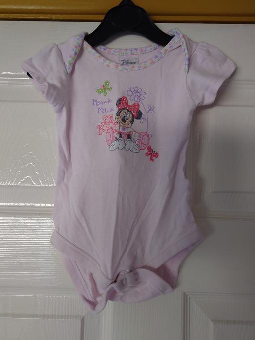 Buy & Sell Leicestershire Charnwood - Photos for Baby girls Minnie mouse vest size 6-9 months