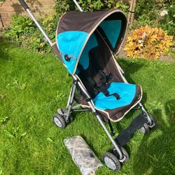 💥💥 £25 NO OFFERS 💥💥   ONLY USED 3/4 TIMES FROM NEW 

Preloved buggy with the original raincover 

Suitable from 6 months to 15kg 
DOES NOT RECLINE 
Hood
5 point harness
Shopping basket
Brakes
Front swivel and lockable wheels 
Lightweight

In excellent condition. Hardly used. Maybe odd mark here and there. 
Raincover does have some marks on which won’t come out but does not affect the use of it

has been cleaned and ready to be used straight away 

COLLECTION ONLY FROM BRADFORD BD5 

LOCAL Delivery Only For FUEL COSTS 

NO POSTAGE

Cash only. No offers. No swaps. No timewasters. Sold as seen