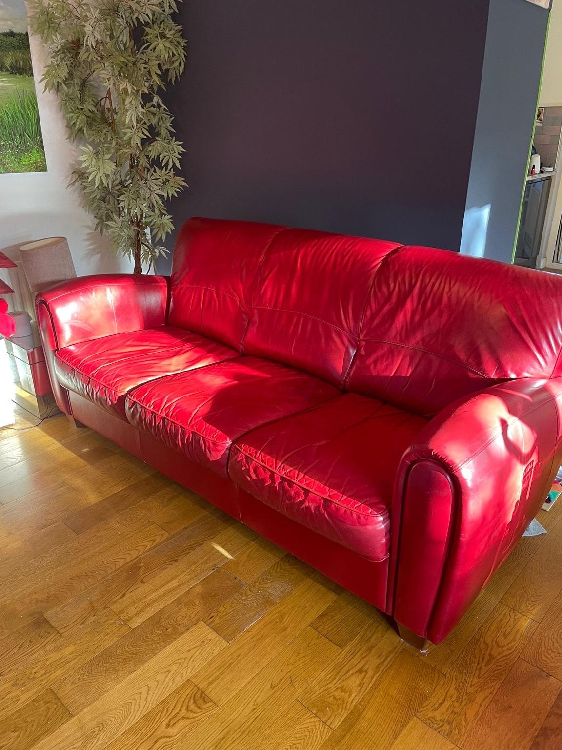 DFS California Brown Leather Modular Corner Sofa for Sale in Worthing, West  Sussex Classified