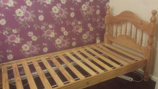 Buy & Sell West Midlands Walsall - Photos for Pine Single Bed