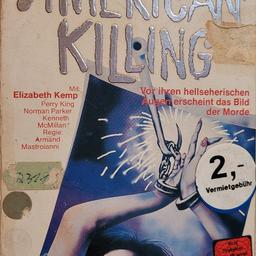 Zum Verkauf Steht die Seltene VHS + DVD-R :

AMERICAN KILLING - VCL HARTBOX RARITÄT 

Guter Zustand.
Zum Top-Preis!