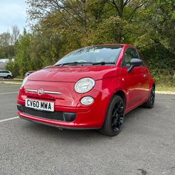 Fiat 500 POP In Red.

Recently had a gearbox, Clutch and gearbox service
-Engine service
-new rear subframe bushes
-new rear shockers

Car will come with a fresh 12 month MOT

Ideal for someone learning or have already passed their test, cheap for tax, insurance and fuel.

If it’s still up on my page then it’s still available, otherwise those messages will me ignored.