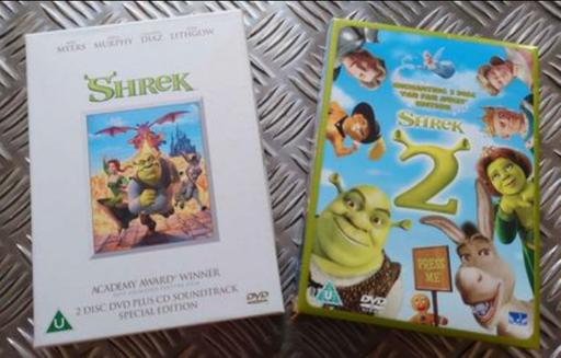 Buy & Sell Swansea - Wales Tircoed Forest Village - Swansea - Photos for Shrek 1 & 2 Limited Edition DVD Sets