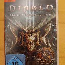 Verkaufe Diablo 3 Eternacl Collectiin für die Bintendo Swotch in top Zustand.

perfekt für Couch Coop Abende!

tierfreier Nichtraucherhaushalt