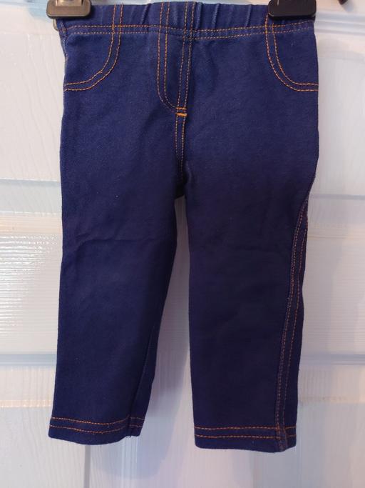 Buy & Sell Leicestershire Charnwood - Photos for Baby girls jeggings size 6-9 months