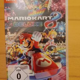 Verkaufe für die Nintendo Switch Mario Kart 8 Deluxe in top Zustand.

tierfreier Nichtraucherhaushalt