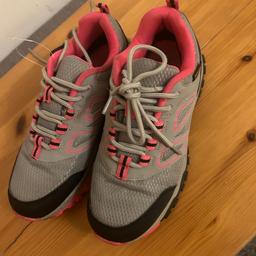 Girls hiking boots from next grey and pink. Size 3 hardly worn before outgrown