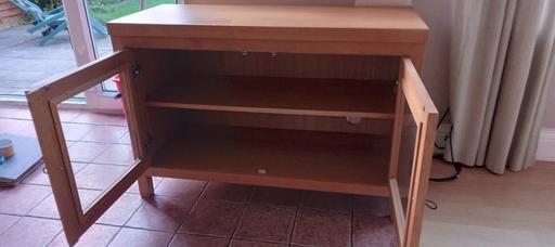 Buy & Sell Tyne and Wear South Tyneside - Photos for TV Solid oakwood with two shelves, cable open